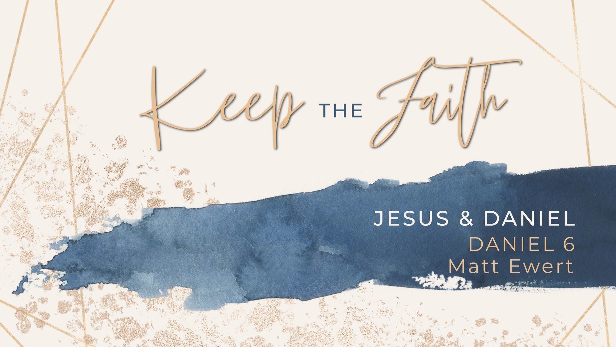 Preview of Keep the Faith: Jesus & Daniel