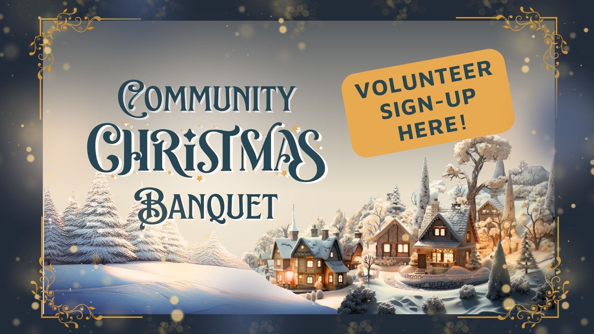 Community Christmas Banquet - Volunteers Needed